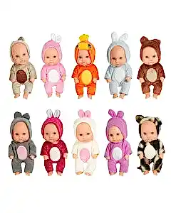 Peluş Kostümlü Junior Bebek