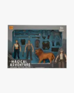 2'li Figürlü Aslanlı Savunma Seti