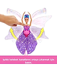 Barbi̇e Kelebek Dansçı Bebek HXJ10