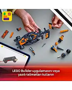 LEGO Speed Champions McLaren F1 Team MCL38 Yarış Arabası 77251