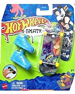 Hot Wheels Skate Parmak Kaykay Ve Ayakkabı Paketleri̇ Ghoulish Delight HNG4545