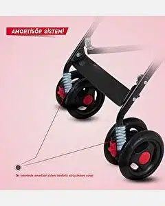 Rival Tokyo Baston Bebek Arabası Kırmızı RV108