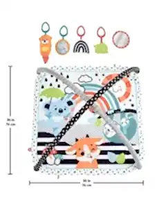 Fisher Price Neşeli Hayvanlar 3'ü 1 Arada Jimnastik Merkezi HBP41