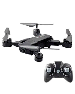 Foldable Drone Işıklı USB Şarjlı Kameralı Uzaktan Kumandalı Drone
