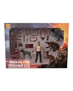 Erkek Figürlü Dinozor Seti