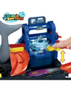 Hot Wheels Şehri Muhteşem Köpek Balığı Araba Yıkama Oyun Seti HTN82