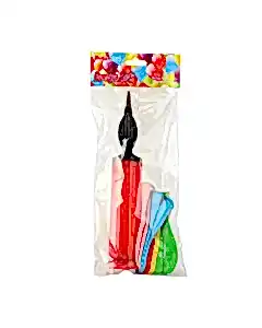 Parti Balon Pompa Seti Kırmızı