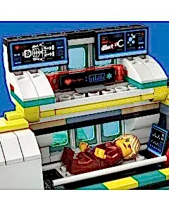 LEGO City Acil Hava Ambulans Uçağı 60465