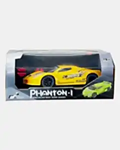 Full Fonksiyon Pilli 1:22 Ölçek Uzaktan Kumandalı Sarı Araba