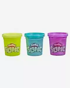 Play-Doh Slime 3lü Hamur Mavi-Yeşil-Mor E8809