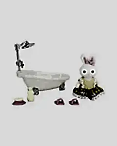 Bay Dreamy Mini Tavşan Aksesuarlı Banyo Seti