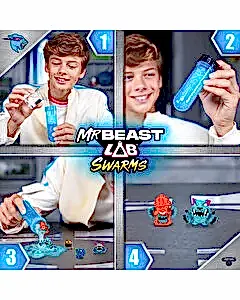 Mr. Beast Lab Swarms Mikro Beast 2’li Figür S1-24702