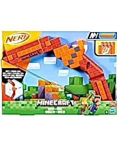 Nerf Minecraft Bow Dart Blaster G1120