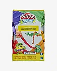 Play-Doh Elastik 4lü Hamur (Mor-Turuncu-Yeşil-Kırmızı) E9863