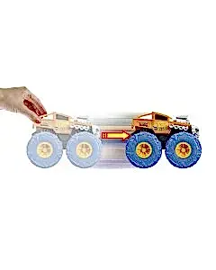 Hot Wheels Monster Trucks 1:43 Çek Bırak Arabalar Bone Shaker GVK45
