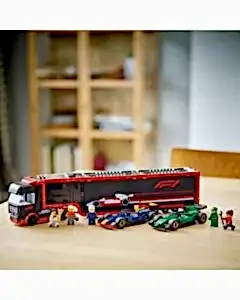 LEGO City RB20 ve AMR24 F1 Arabalı F1 Kamyonu 60445