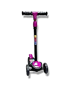 Swing Işıklı Scooter Pembe