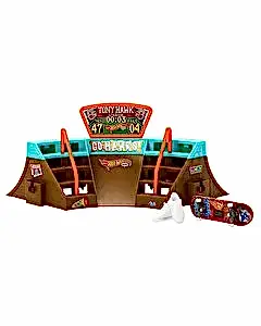 Hot Wheels Skate Parmak Kaykay Macerasına Başlangıç Seti Stadium Skatepark