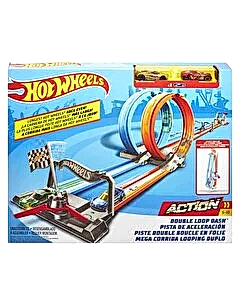 Hot Wheels Çift Çemberde Depar Pist Seti GFH85