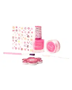 Lukky Soyulabilir Pembe Ojeli Tırnak Tasarım Seti