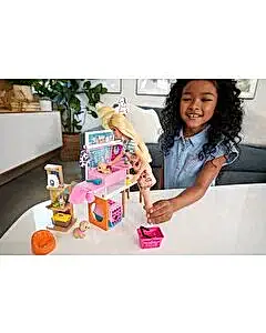 Barbie ve Evcil Hayvan Dükkanı Oyun Seti GRG90