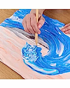 OKTO The Great Wave of Kanagawa 3D Duyusal Sanat Seti