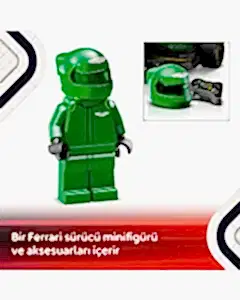 LEGO Speed Champions Kick Sauber F1 Team C44 Yarış Arabası 77247