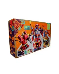Transformer 4'ü bir Arada Blok Seti̇ 181 Parça