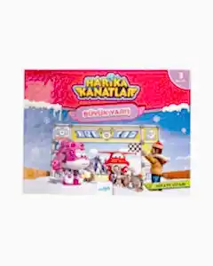 Harika Kanatlar 3D Pop Up Hikâye Kitabı Büyük Yarış