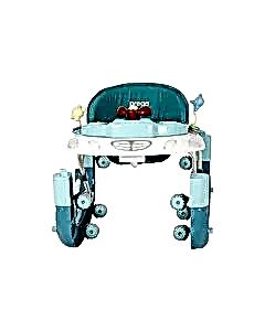 Prego Digo Sallanan Silikon Tekerlekli Bebek Yürüteci