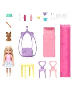 Barbie Chelsea Açılır Bebek Evi JFW49