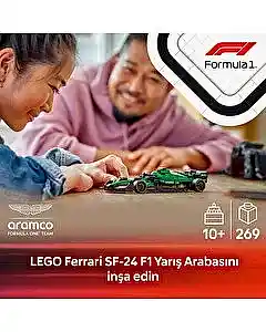 LEGO Speed Champions Kick Sauber F1 Team C44 Yarış Arabası 77247