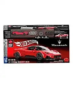 Hot Wheels Speed Serisi Maserati MC20 Araba 250 Parça JFR90