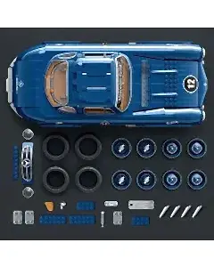 Hot Wheels Premium Serisi Mercedes Benz 300 SL Araba 1600 Parça HWW25