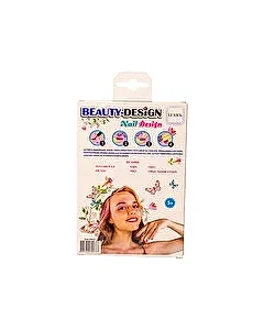 Lukky Soyulabilir Pembe Ojeli Tırnak Tasarım Seti