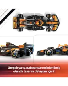 LEGO Speed Champions McLaren F1 Team MCL38 Yarış Arabası 77251