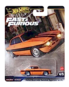 Hot Wheels Hızlı ve Öfkeli Premium Arabalar Alfa Romeo Giulia SprintT GTA JBM04