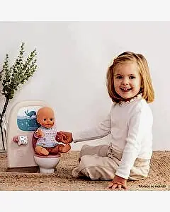 Smoby Baby Nurse Eğitici 2'si 1 Arada Tuvalet ve Lavabo Seti