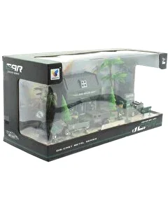 Aksesuarlı Metal Asker Seti