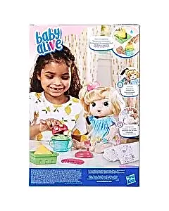 Baby Alive Bebeğimle Eğlenceli Meyveli Yudumlar Sarışın F7356