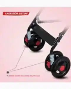 Rival Tokyo Baston Bebek Arabası Fuşya RV108