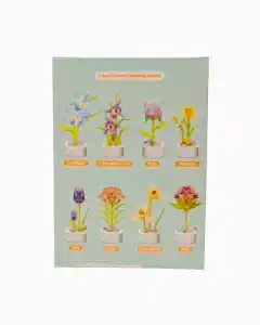 Mega Kri̇stal Çi̇çekler Yapı Blokları Lotus