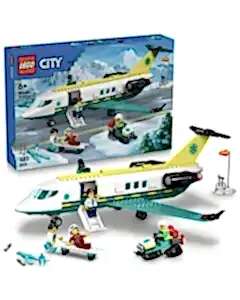LEGO City Acil Hava Ambulans Uçağı 60465