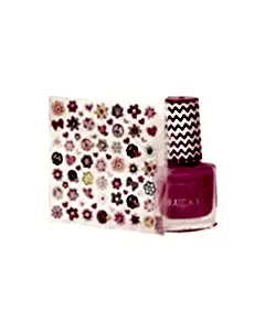 Lukky Soyulabilir Pembe Ojeli Tırnak Tasarım Seti