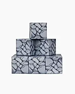 Megacraft Manyetik Bloklar Koyu Gri Taş Blok