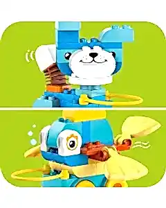 LEGO Duplo 3’ü 1 Arada Tekerlekli Hayvanlar 10448