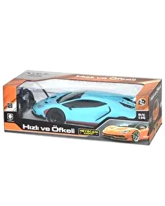 Hızlı ve Öfkeli 1:14 Uzaktan Kumandalı Şarjlı Araba Turkuaz 3857A