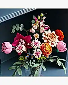 LEGO Botanicals Pembe Çiçek Buketi 10342