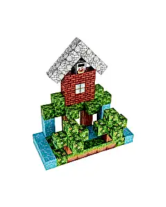 Megacraft Manyetik Bloklar Orman Temalı 88 Parça