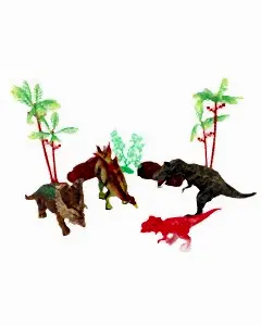 Çiftlik Dinozor Tüpte 6'lı Hayvan Oyun Seti